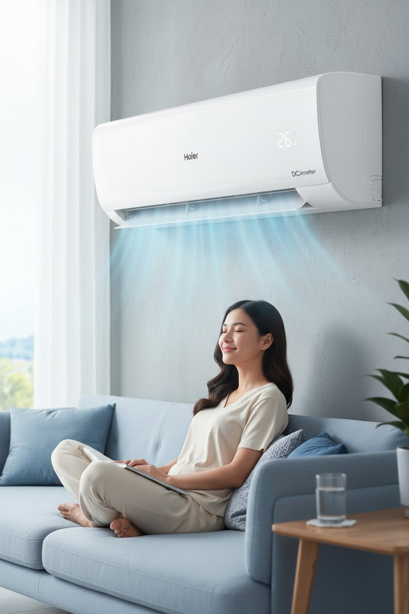 Haier 13-LF DC Inverter Split AC – Powerful Cooling
